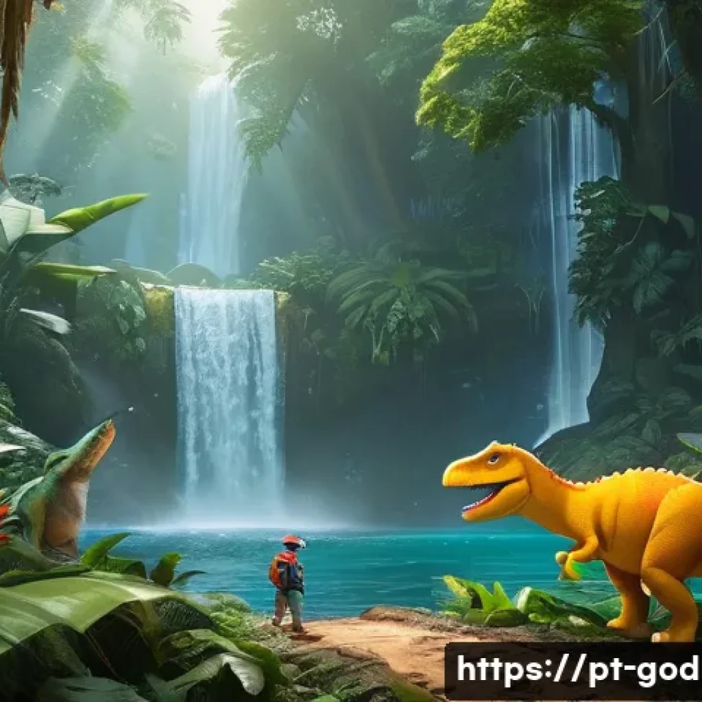 고고다이노 유아 교육 프로그램 - Gogo Dino Environmental Expedition in a Lush Jungle**
A vibrant, friendly animated scene featuring t...